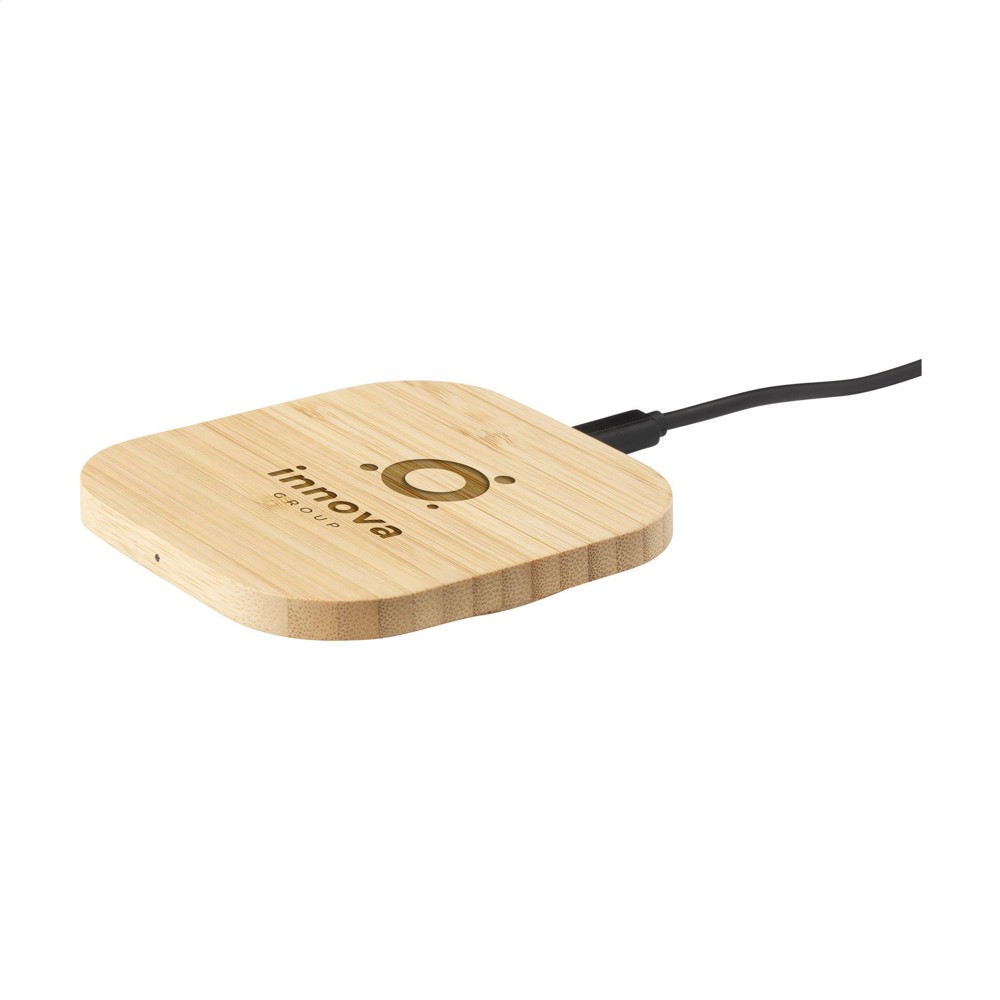 Bamboo Wireless Charger 15W trådløs oplader
