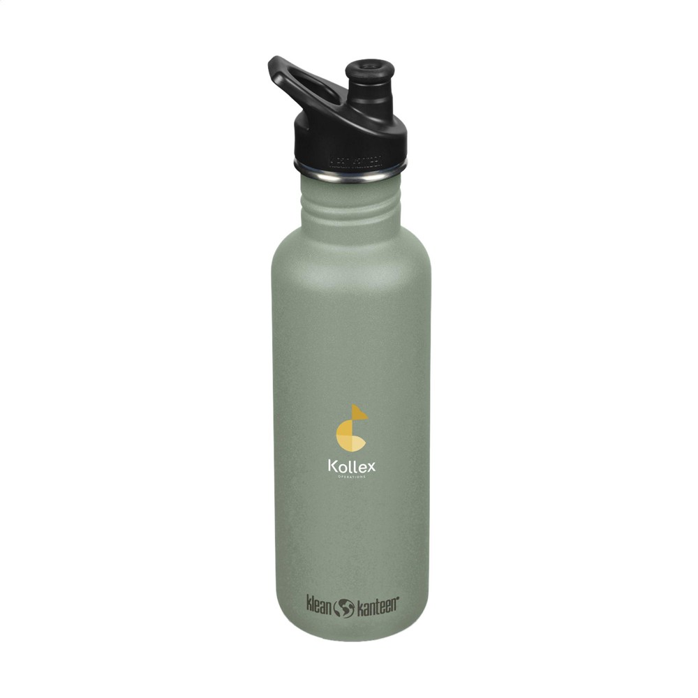 Klean Kanteen Classic Recycled Water Bottle 800 ml - grøn