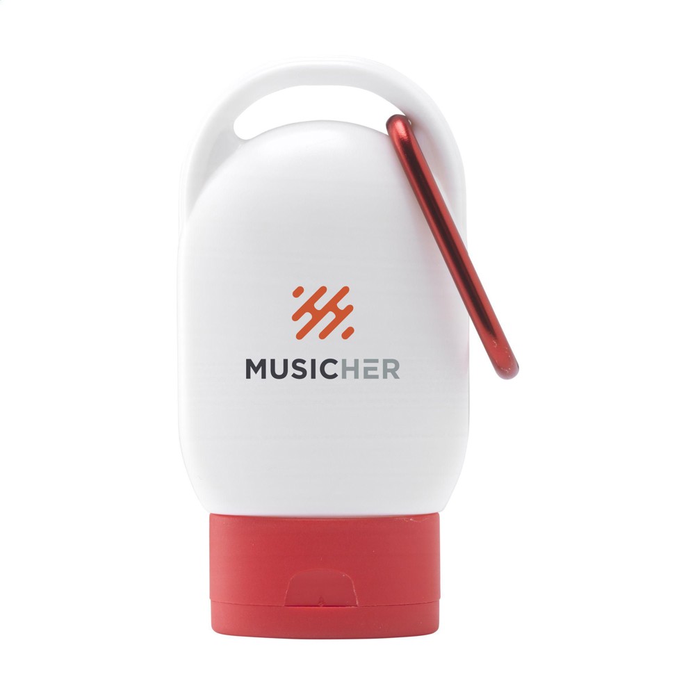 Clip-On Sunscreen solfaktor 30 - rød (± PMS 186C)