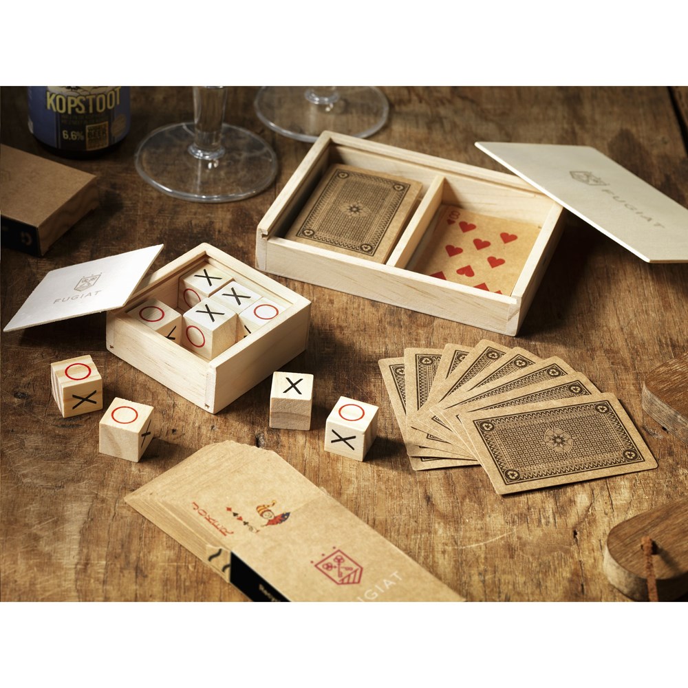 Tic Tac Toe Game Bamboo spil