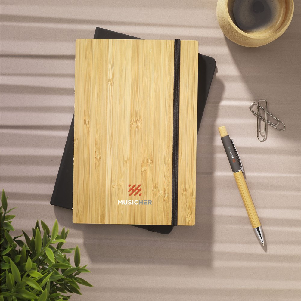 Bamboo Journal Naked Spine Notebook A5 notesbog
